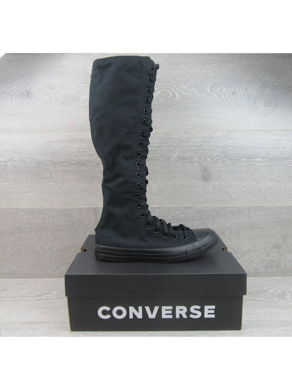 Converse Chuck Taylor All Star XX HI Women's Size 8 Black Sneakers NEW - Picture 2 of 16